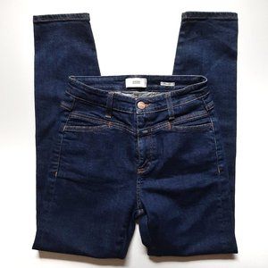 Closed Dark Wash Skinny Pusher Stretchy Jeans SZ 26